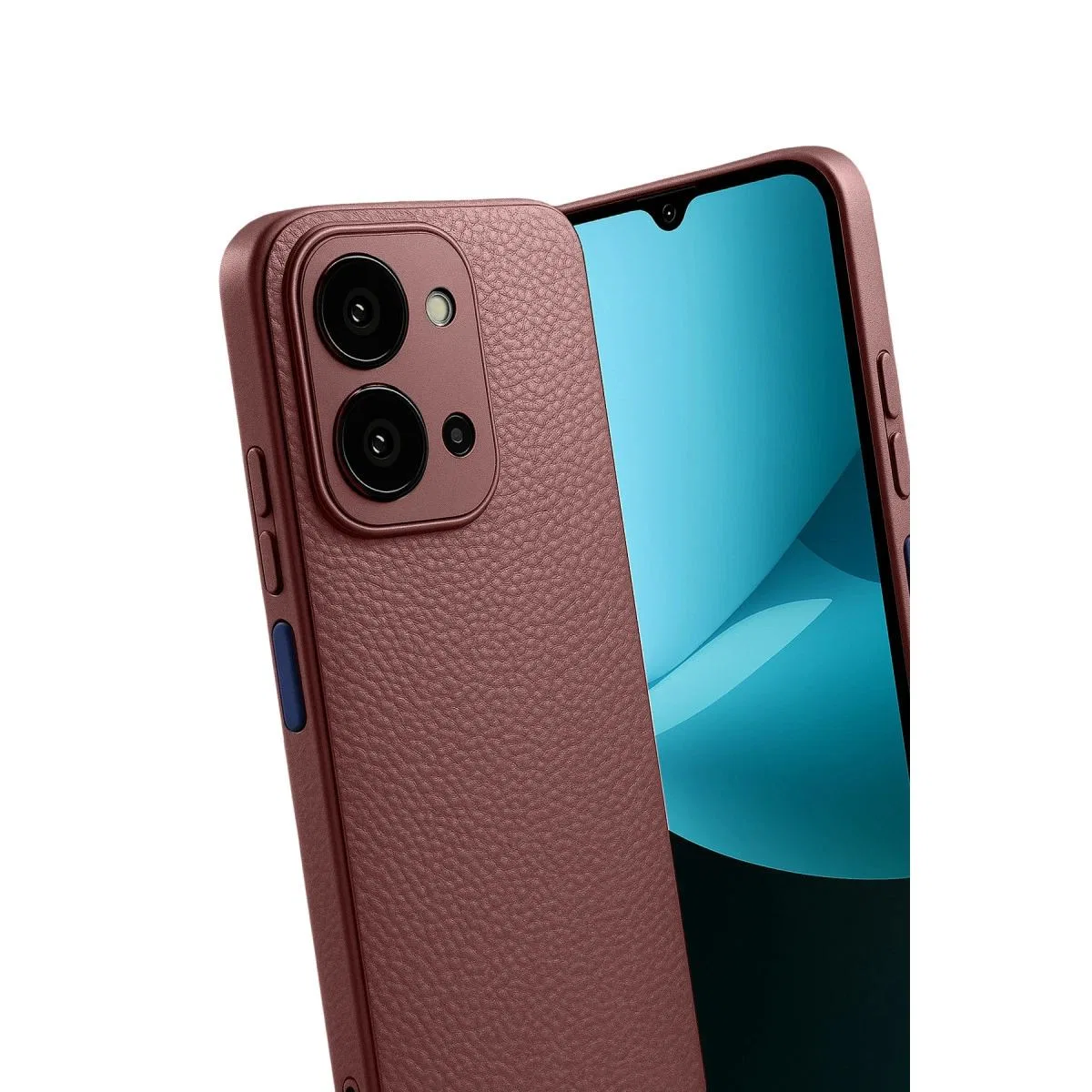 Xiaomi Redmi 15c 4g Thermax Silikon Kılıf - Bordo görsel 3