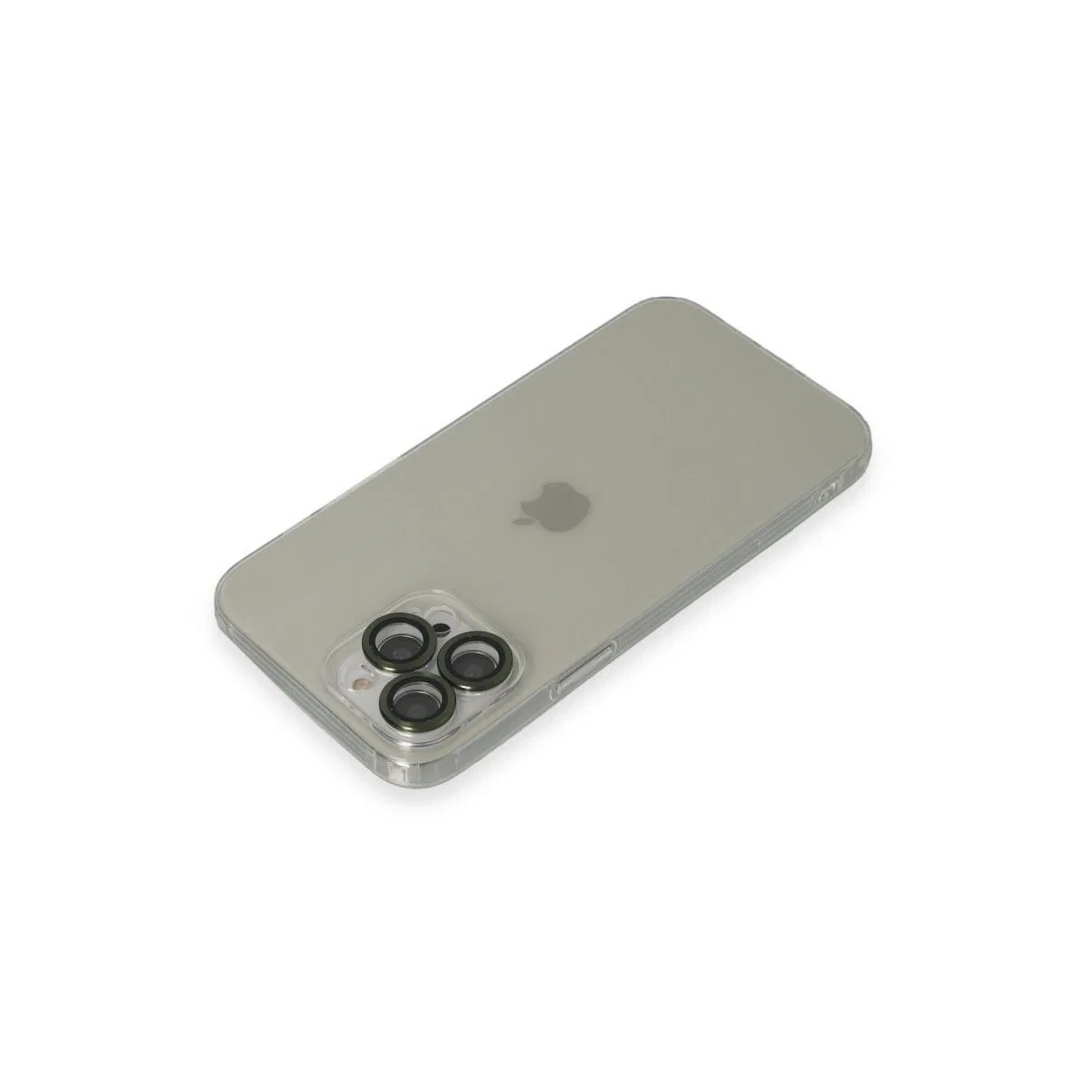 Apple İphone 13 Pro Max Kılıf Luko Lens Silikon - Yeşil görsel 3