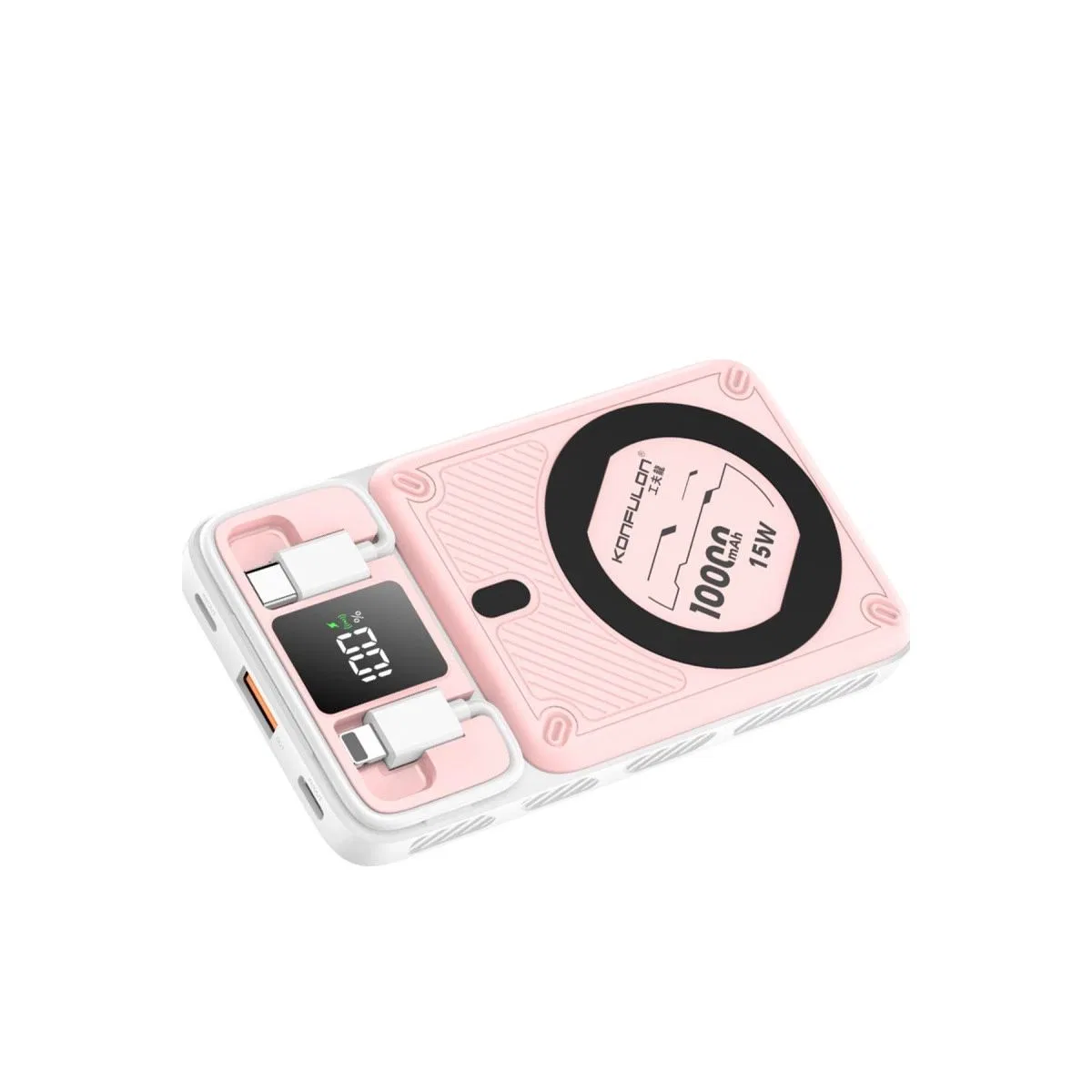 M25w 10. 000 Mah 20w Pd Magsafe Powerbank - Pembe görsel 2