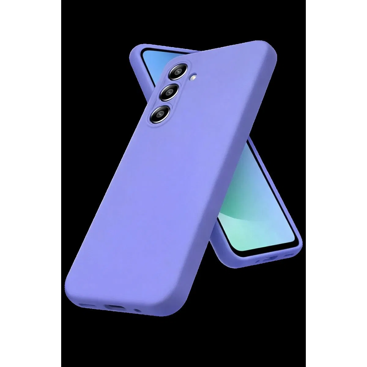 Newface Samsung Galaxy S26 Fe Nano İçi Kadife Silikon - Lila