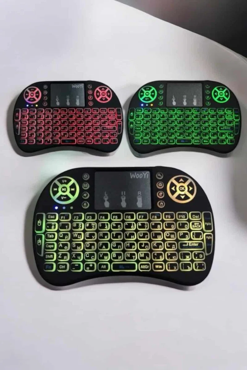 USB Bağlantılı Mini Q Klavye Işıklı Tüm Cihazlara Uyumlu görsel 3