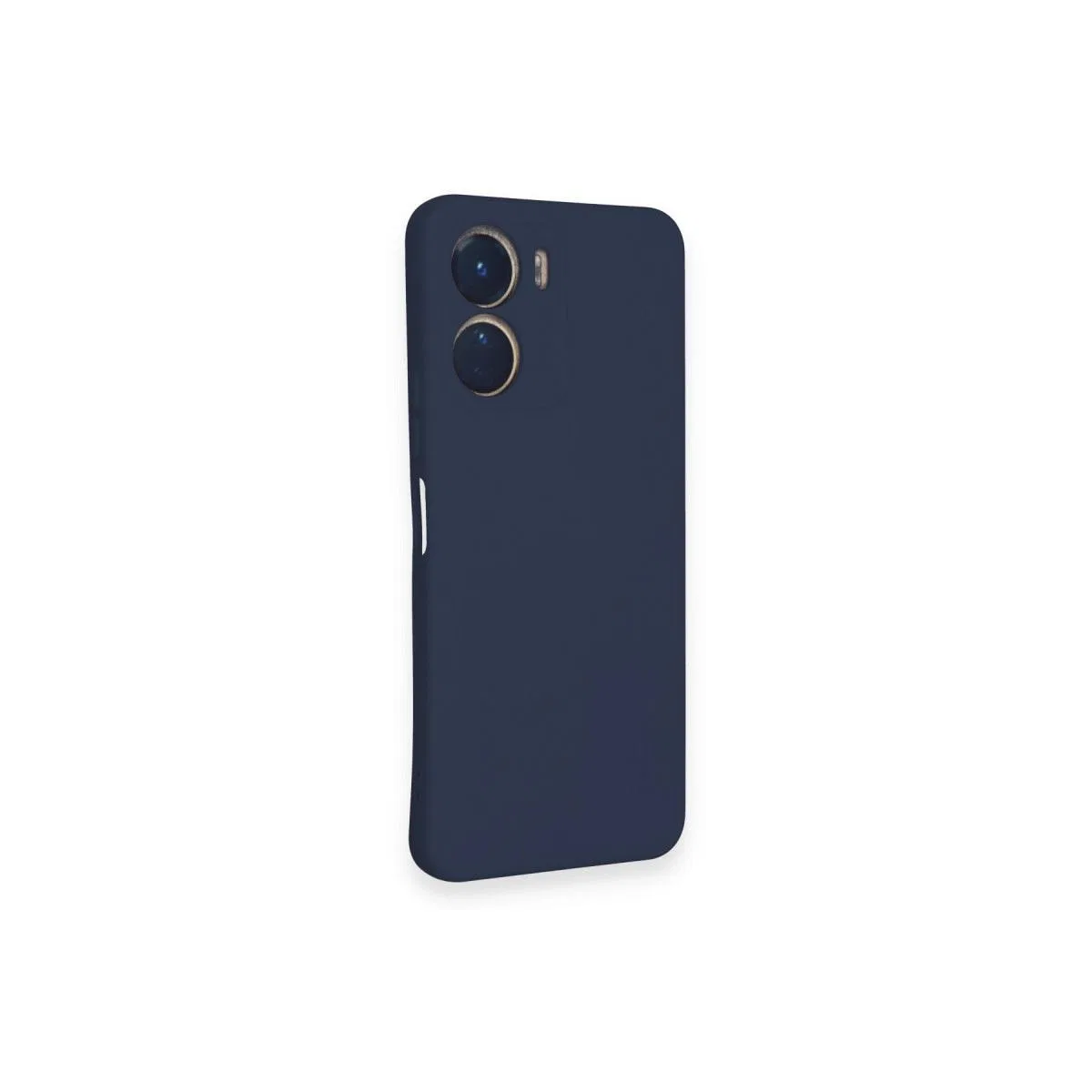 Vivo Y16 Kılıf Nano İçi Kadife Silikon - Lacivert görsel 2