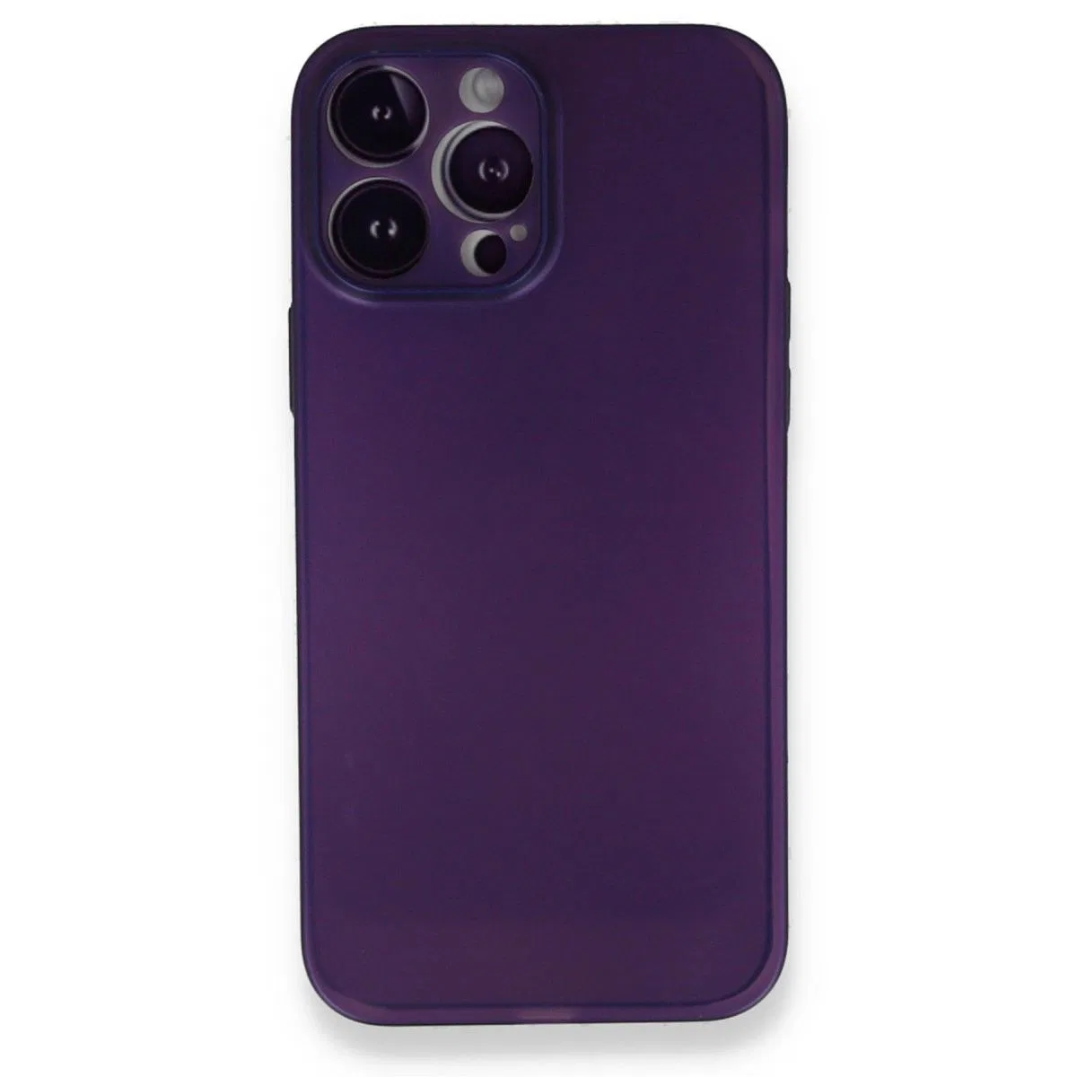 Apple İphone 14 Pro Max Kılıf Pp Ultra İnce Kapak - Mor