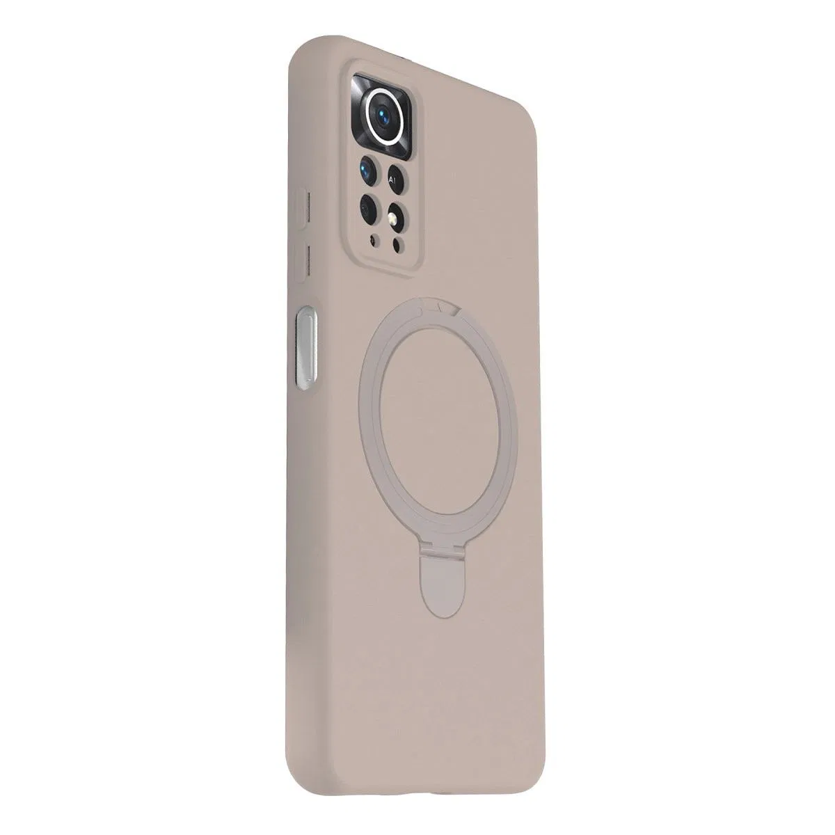 Xiaomi Redmi Note 12 Pro 4g Regal Magsafe Standlı Kapak - Çöl Titanyum görsel 3