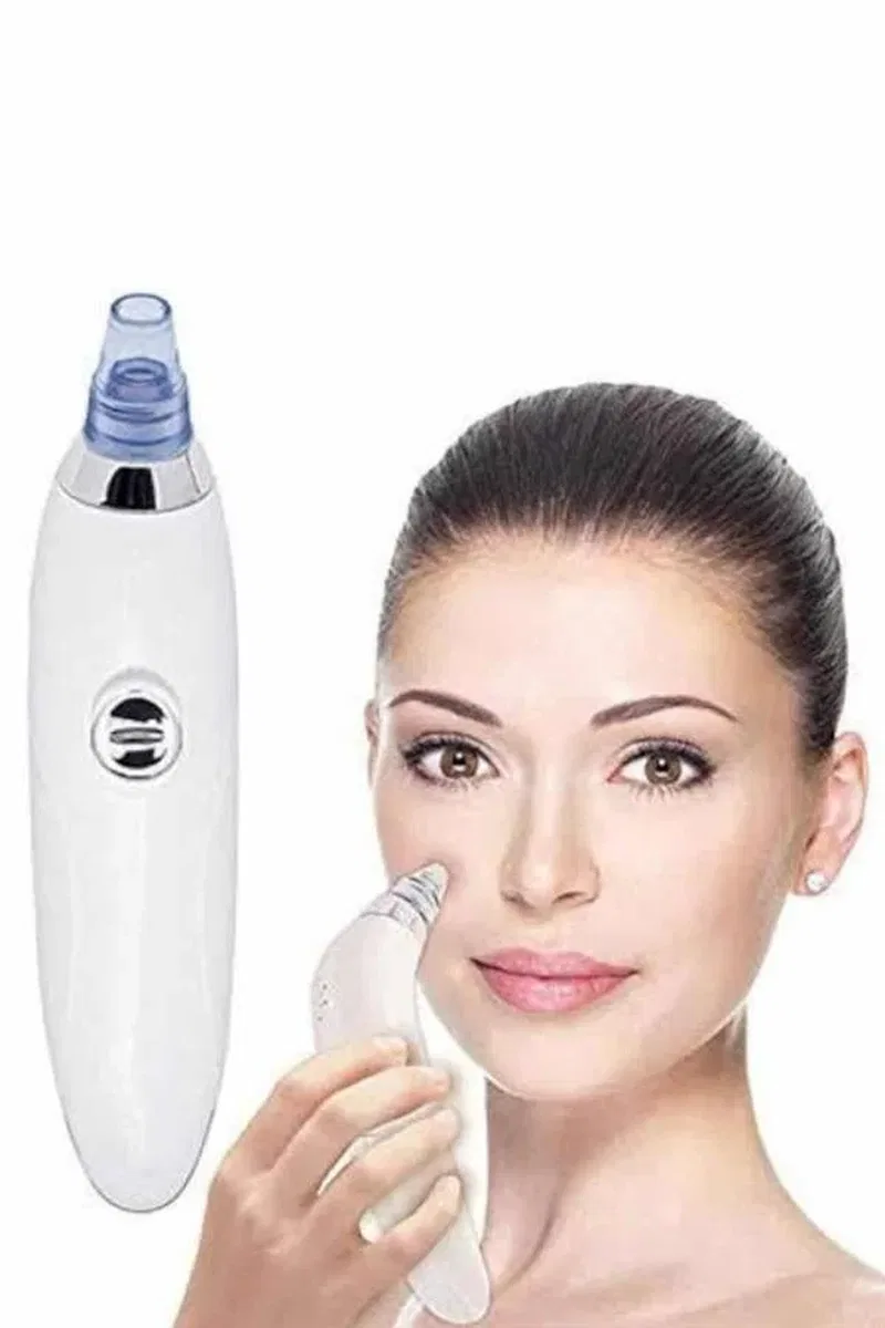 4 Başlıklı Pilli Vakumlu Siyah Nokta Temizleyici Akne Ve Sivilce Önleyici görsel 5