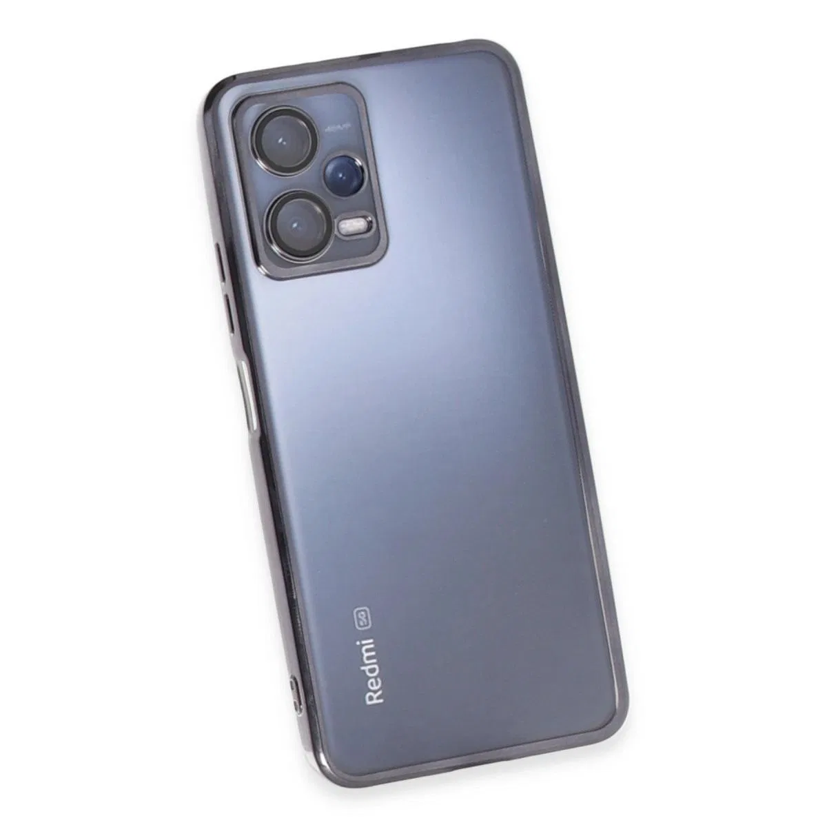 Xiaomi Redmi Note 12 Pro 5g Kılıf Razer Lensli Silikon - Siyah görsel 4