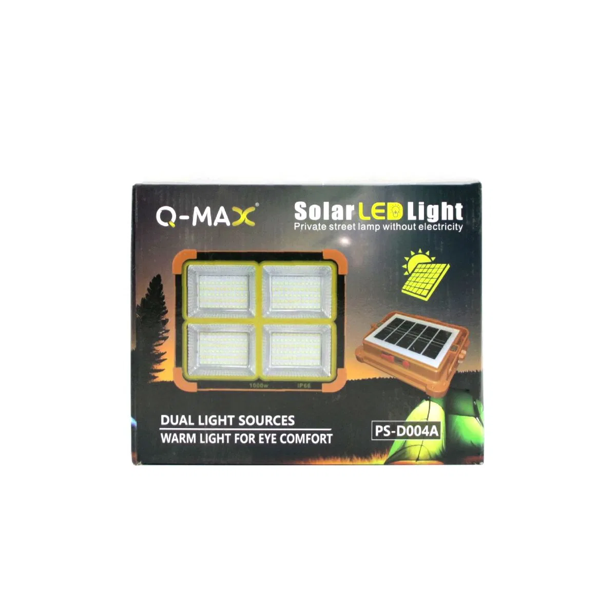 Güneş Enerjili LED Projektör IP66 336 LED 12000mAh Powerbank görsel 4
