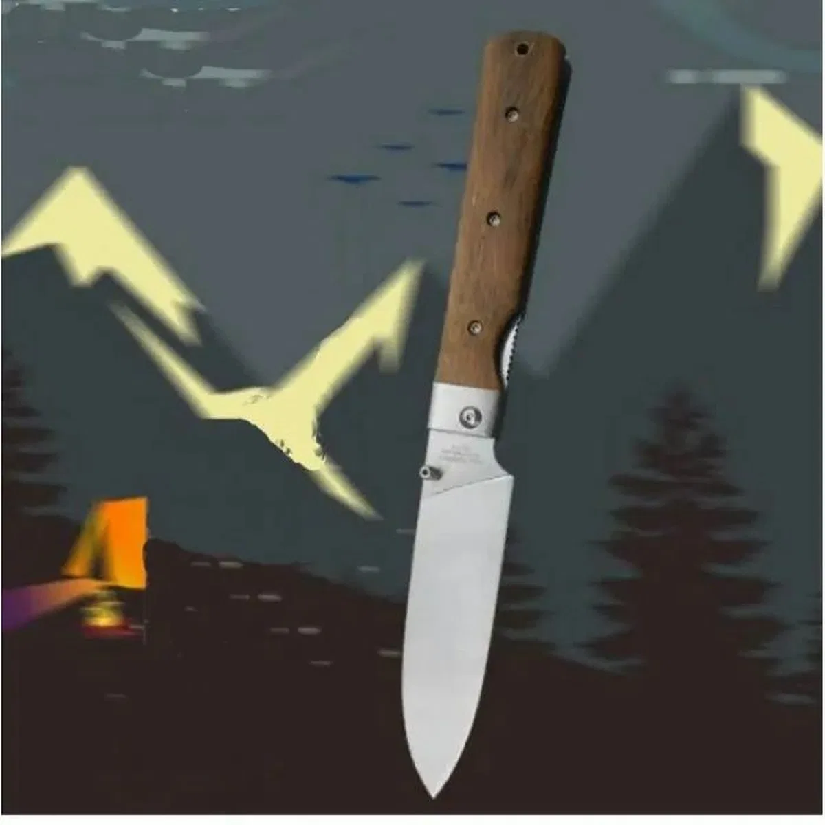 Knives Japon Şef Çakısı 25 Cm, Yarı Otomatik görsel 3