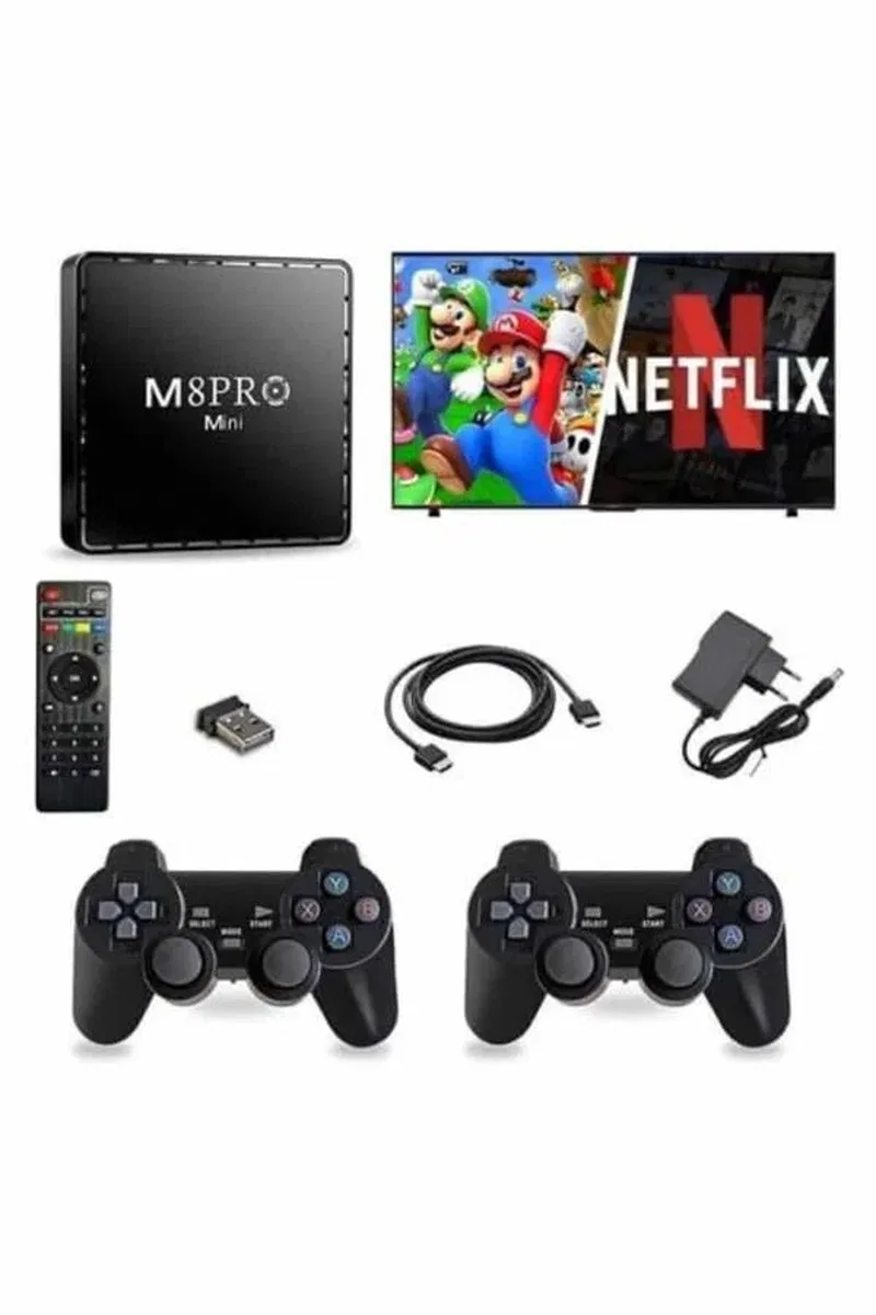 Medya Oynatıcı Smart Tv Wi-Fi 4K Android TV Box Medya Oynatıcı Android TV görsel 4