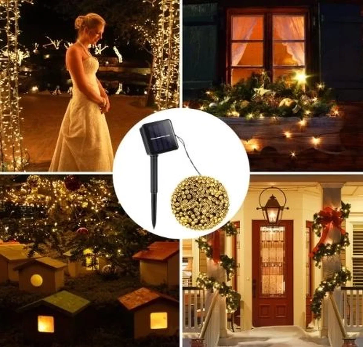 11m 100 Led Gün Işığı Solar Mz-66 Ve Mz-321