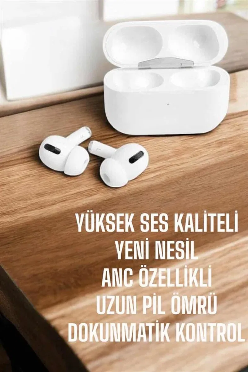 Dokunmatik Kontrollü Kablosuz Kulaklık iOS ve Android Uyumlu görsel 4