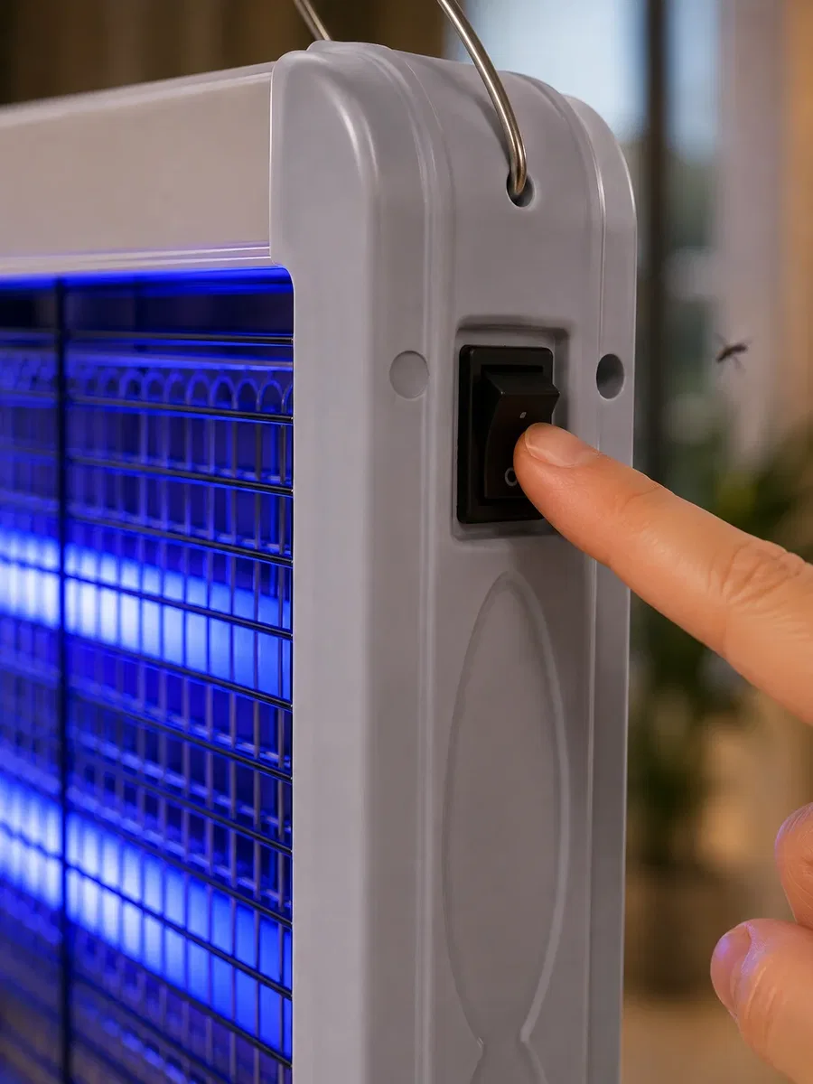 12W UV Böcek Öldürücü Lamba Elektrikli Sinek Sivrisinek Öldürücü Asılabilir görsel 5
