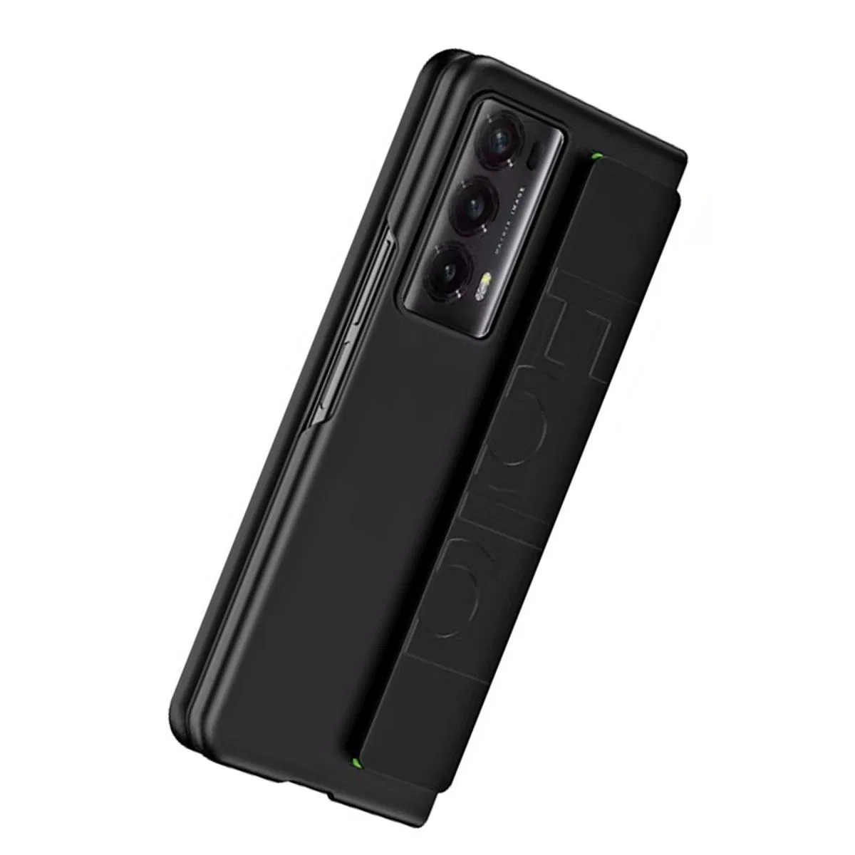 Huawei Honor Magic V2 Kılıf Data Kapak - Siyah görsel 2
