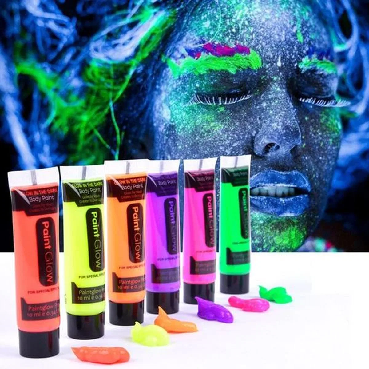Glow Sboya Fosforlu Krem Boya 12 Adet görsel 4