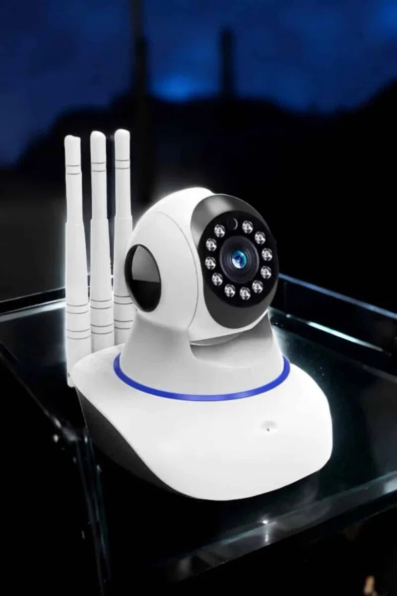 Wifi Kamera Ev Kamerası Gece Görüşlü Kablosuz Bebek Izleme Kamerası görsel 5