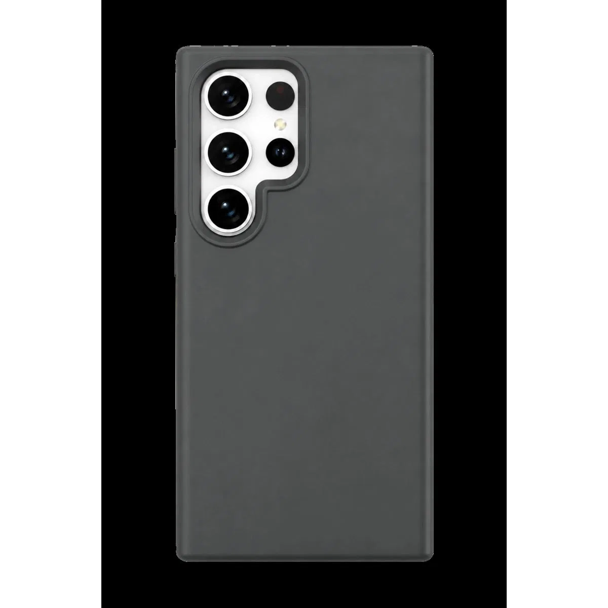 Newface Samsung Galaxy S24 Ultra Kılıf First Silikon - Gri görsel 2