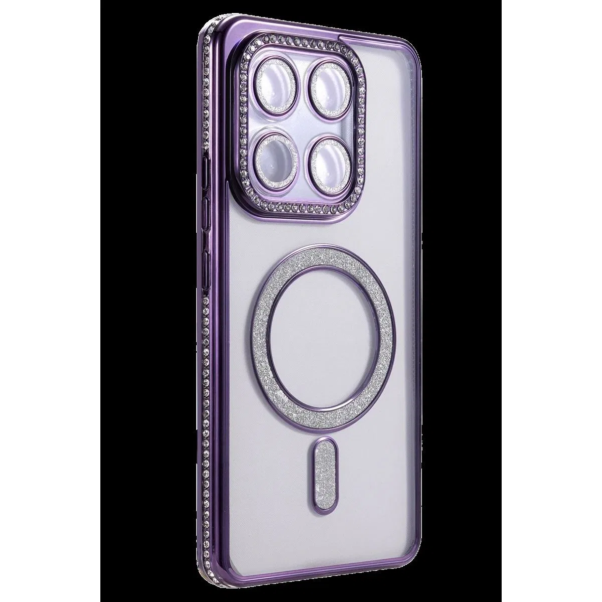 Newface Xiaomi Mi 17t Pro Joke Simli Magneticsafe Kılıf - Derin Mor görsel 2