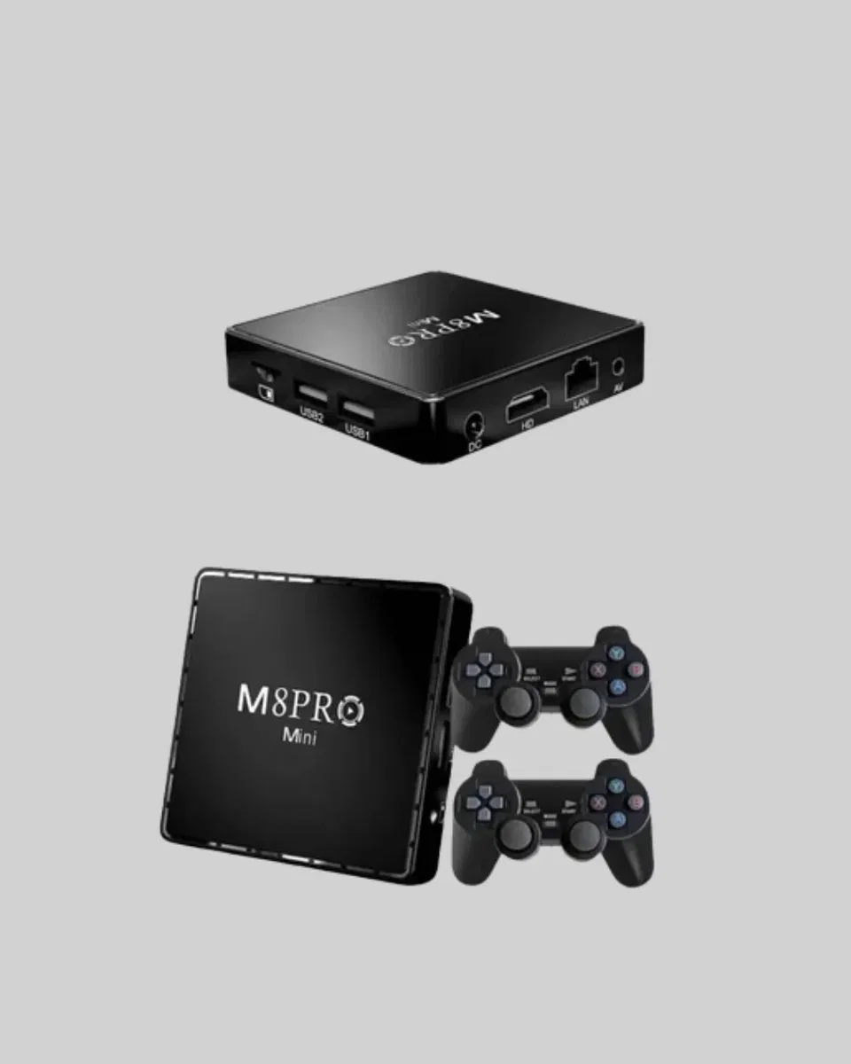 Retro Oyun Konsollu Akıllı Android TV Kutusu görsel 2