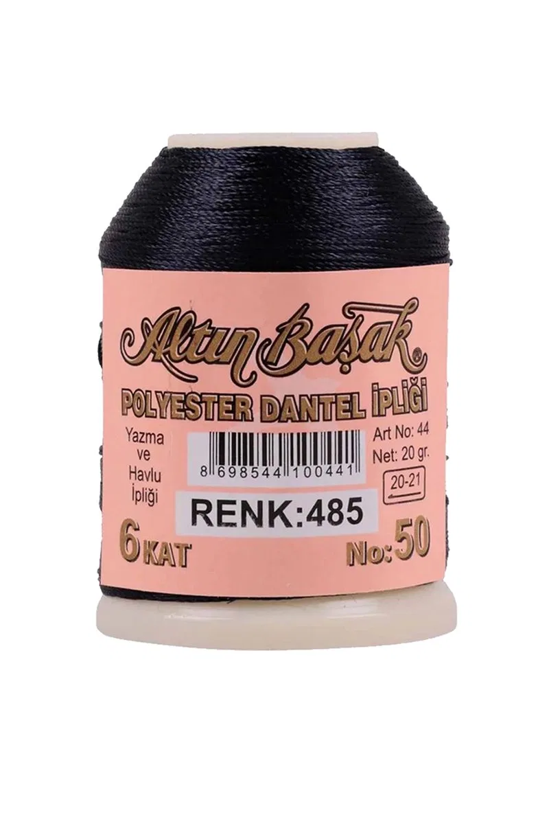 3 Adet Altınbaşak Oya ve Dantel İpi 20 gr - Royaleks - No: 485 görsel 3