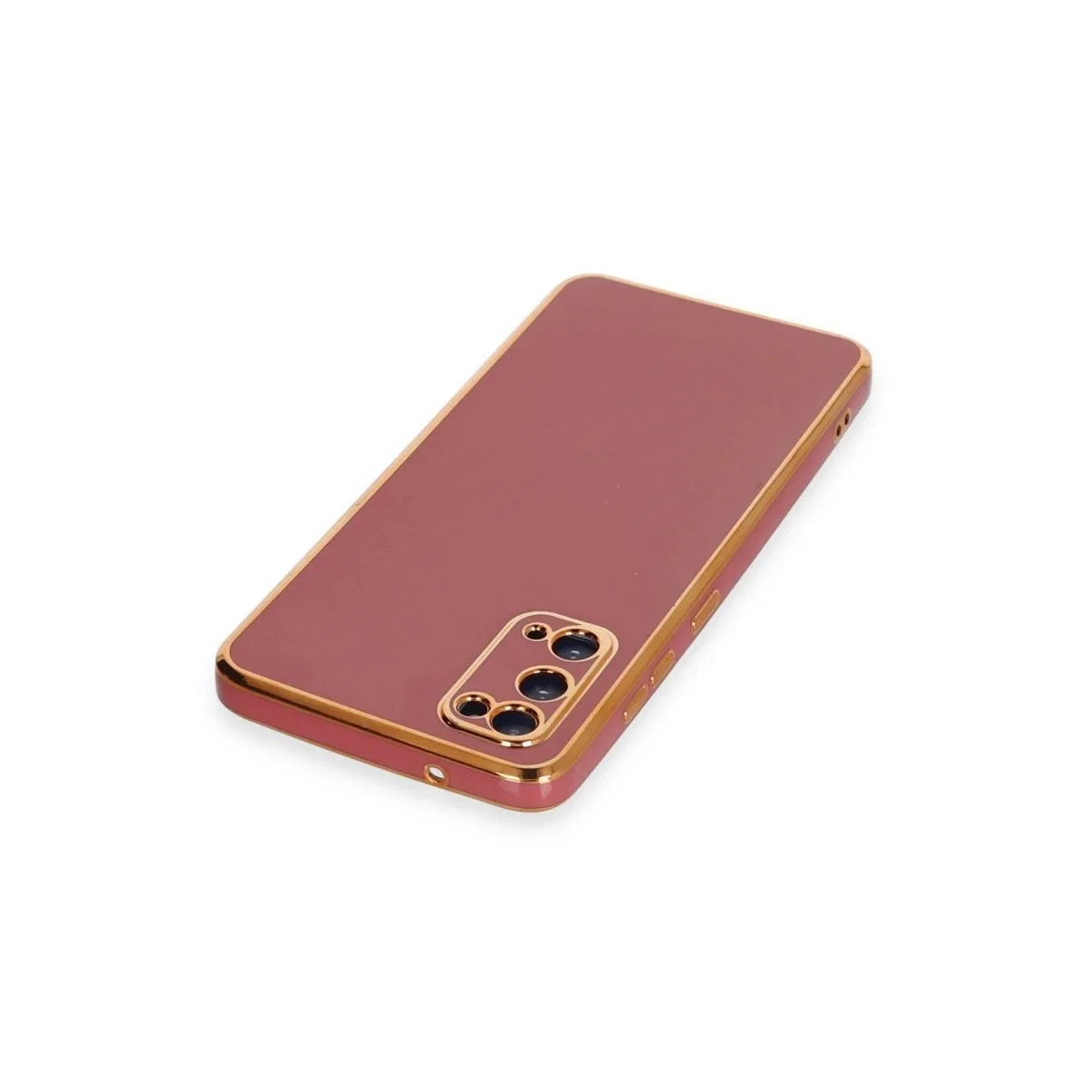 Samsung Galaxy S20 Kılıf Volet Silikon - Kırmızı görsel 3