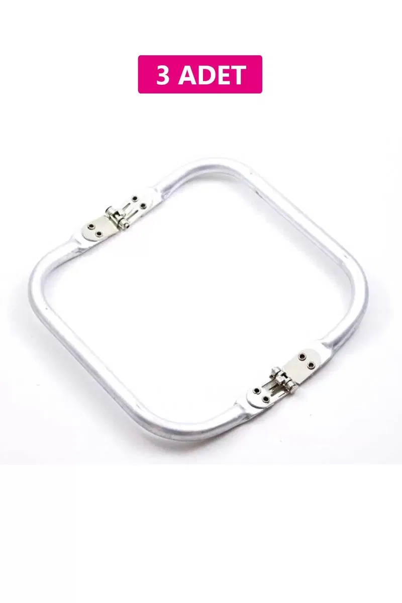 Gizli Metal Çanta Bursu – 3 Adet - 16 cm - Metal Çanta Aparatı Çanta Aksesuarı görsel 2