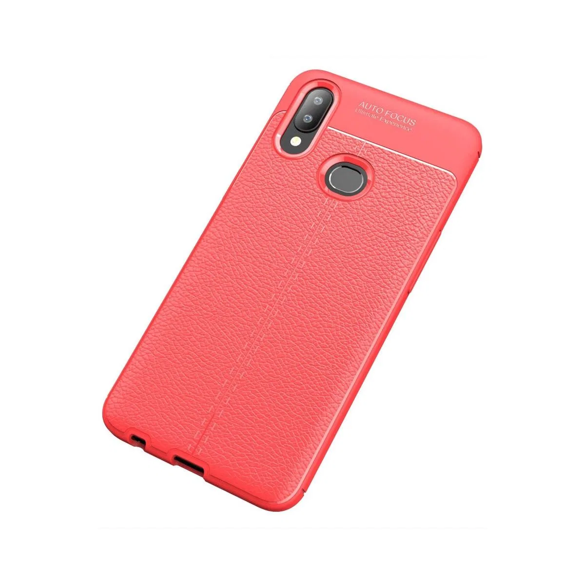 Samsung Galaxy A10s Kılıf Auto Focus Kapak - Kırmızı görsel 2