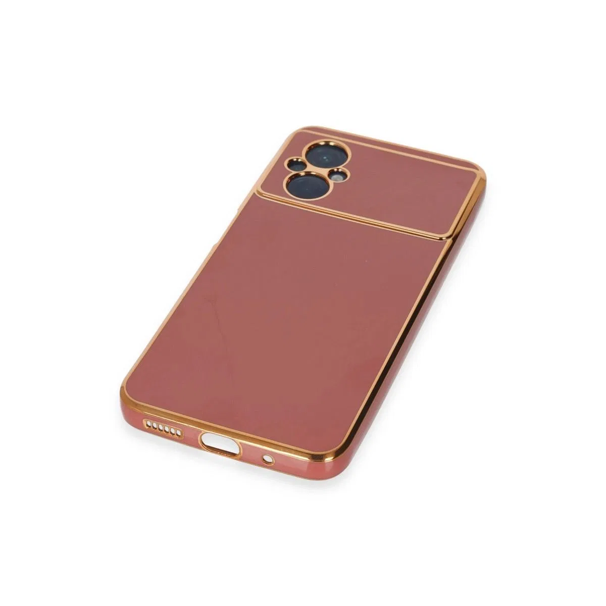 Xiaomi Poco M5 Kılıf Volet Silikon - Kırmızı görsel 5