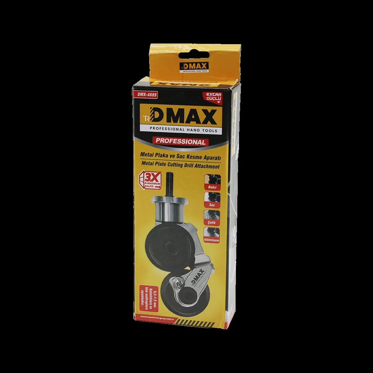 Matkap Uyumlu Sac Kesme Aparatı 0. 2-1. 5 mm görsel 2