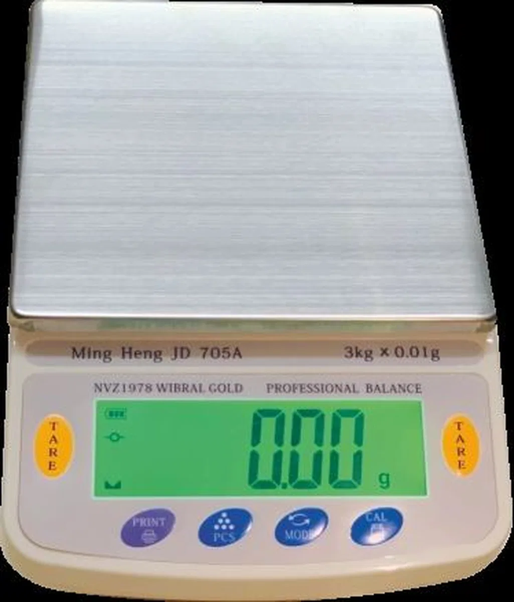 Diamond Dijital Göstergeli Profesyonel Hassas Kuyumcu Terazi Nvz-1978 Dj602a (3 Kg-0. 01)