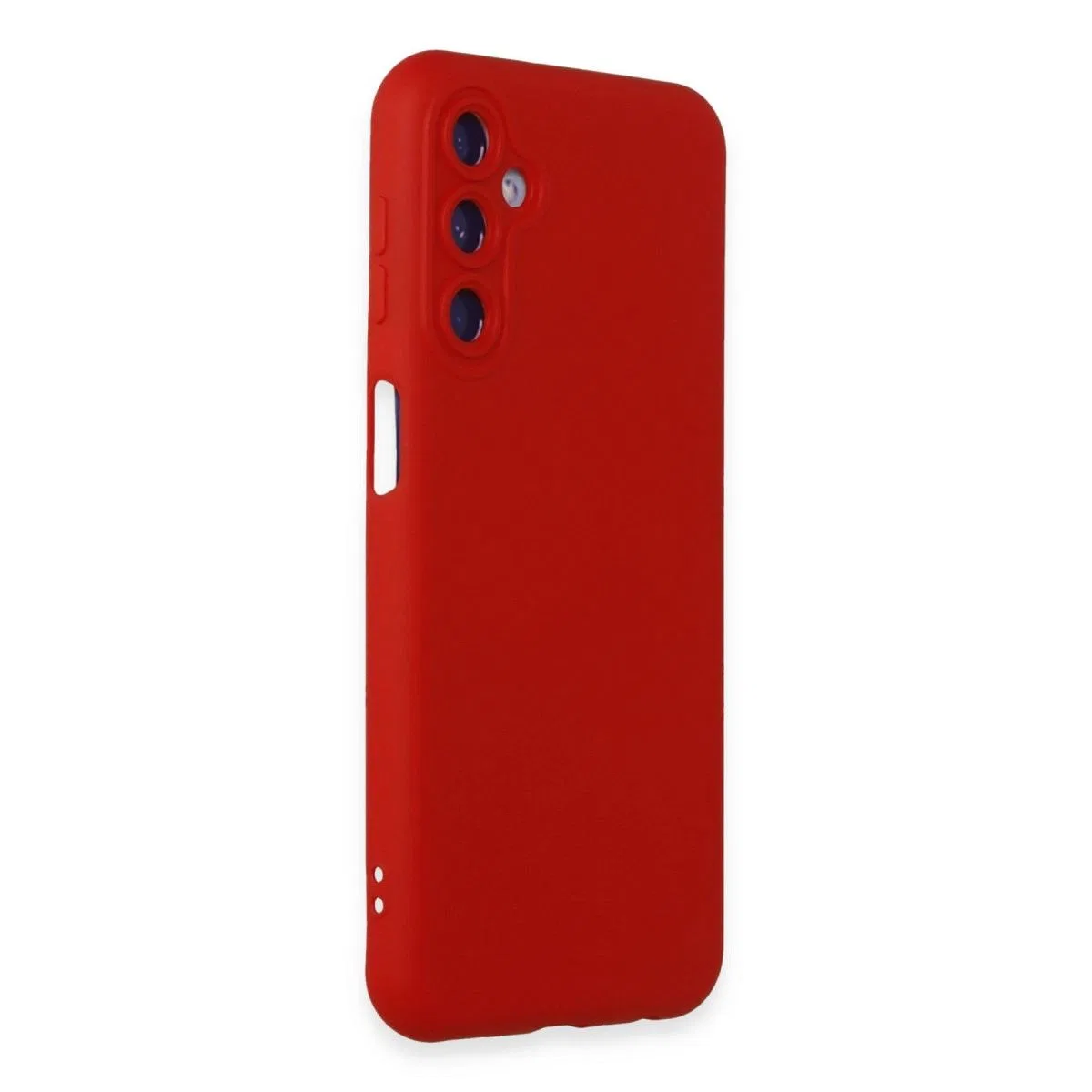 Samsung Galaxy M14 5g Kılıf Nano İçi Kadife Silikon - Kırmızı görsel 2