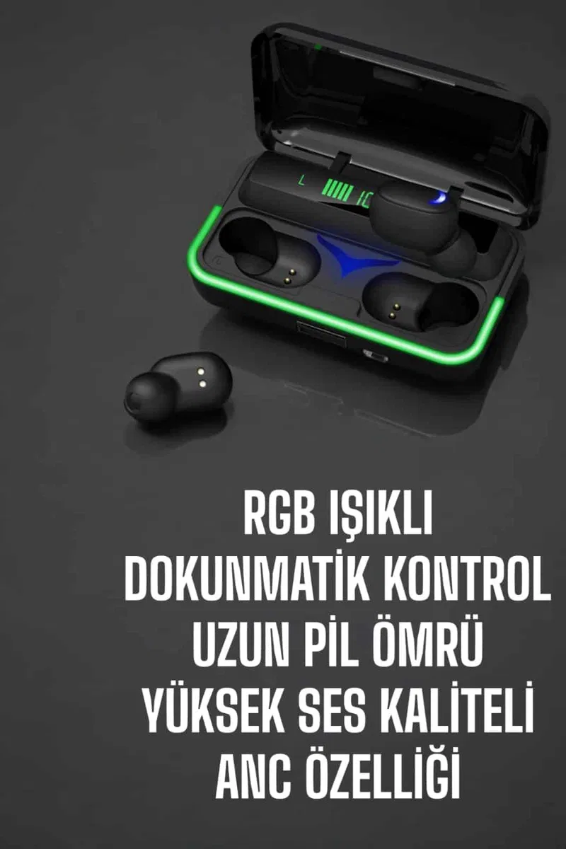 Bluetooth Kulaklık Powerbankli Yüksek Ses Kaliteli Şarj Göstergeli görsel 2
