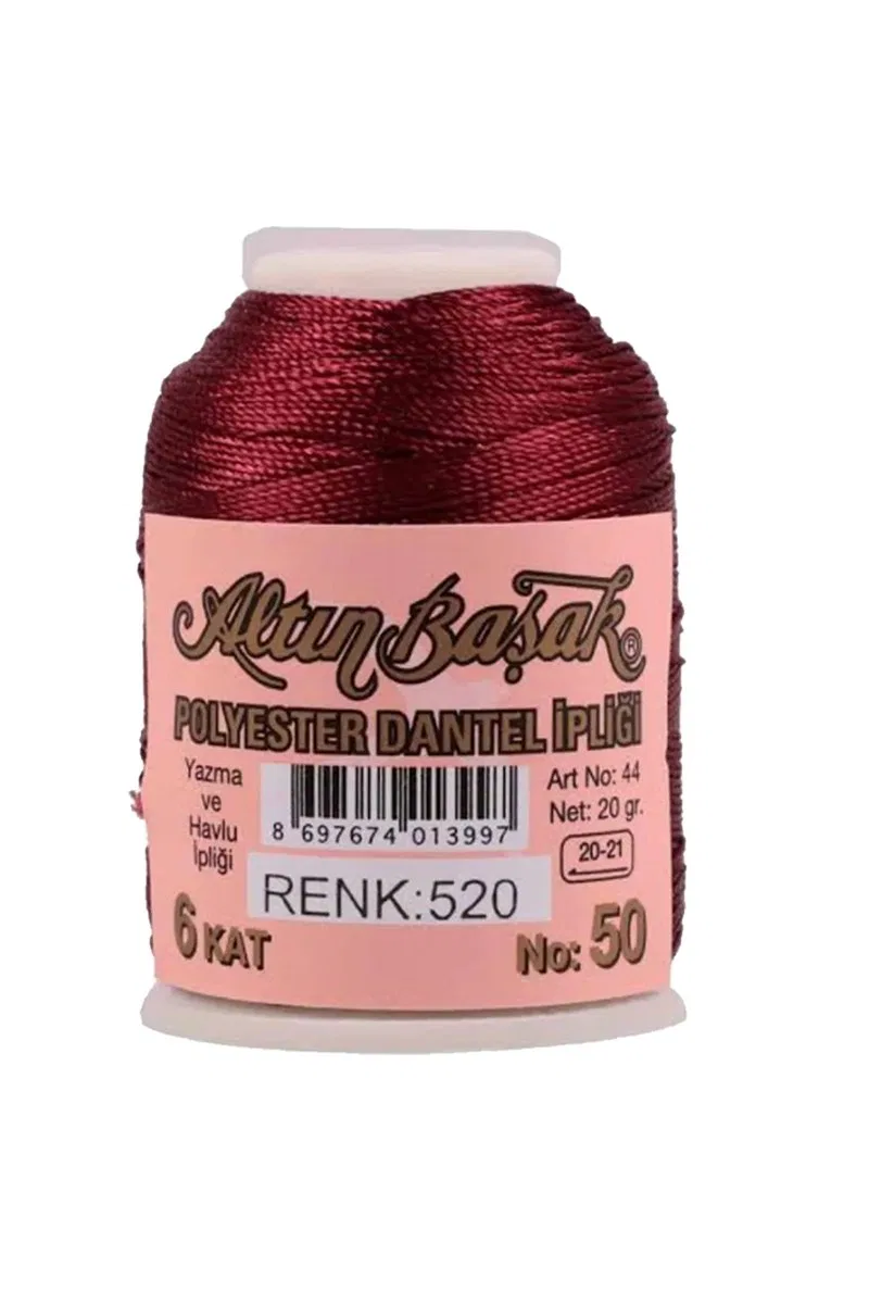 3 Adet Altınbaşak Oya ve Dantel İpi 20 gr - Royaleks - No: BEYAZ - 520 - 123 görsel 5