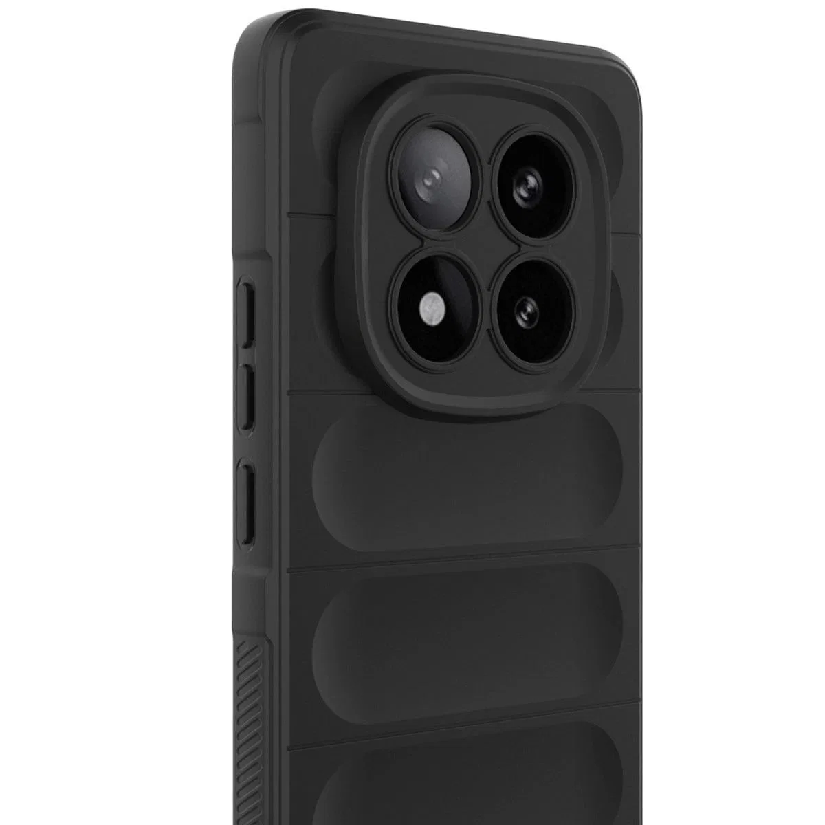 Xiaomi Redmi Note 14 Pro 5g Kılıf Optimum Silikon - Siyah görsel 2