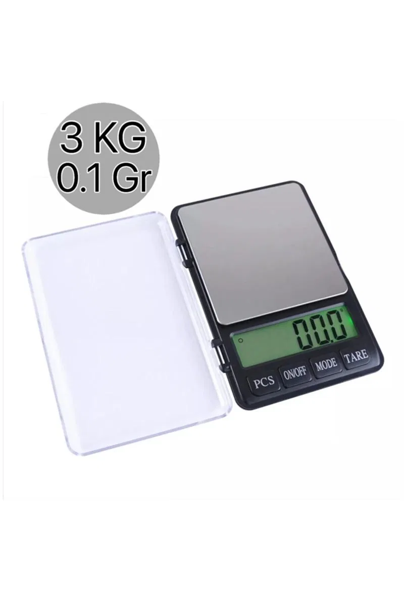 Mh-999 Pratik Dijital Hassas Mutfak Terazisi Hassas Tartı 2000 G /0. 01 Gr. Hassasiyet görsel 4
