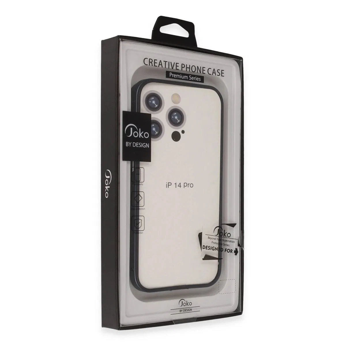 Joko Apple İphone 15 Pro Max Land Bumper Koruma Kapak - Siyah görsel 2
