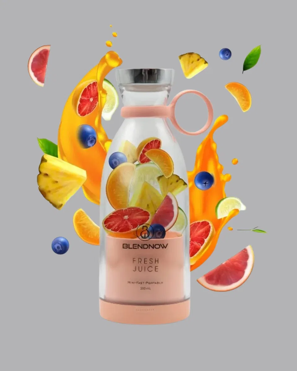 Çevre Dostu Cam Gövdeli Kablosuz Smoothie Blender görsel 3