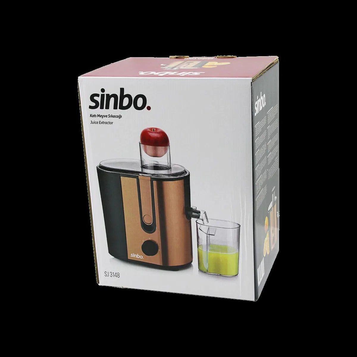 600W Katı Meyve Sıkacağı - 65mm Besleme, Çelik Filtre, 1250ml Posalı Hazne görsel 2