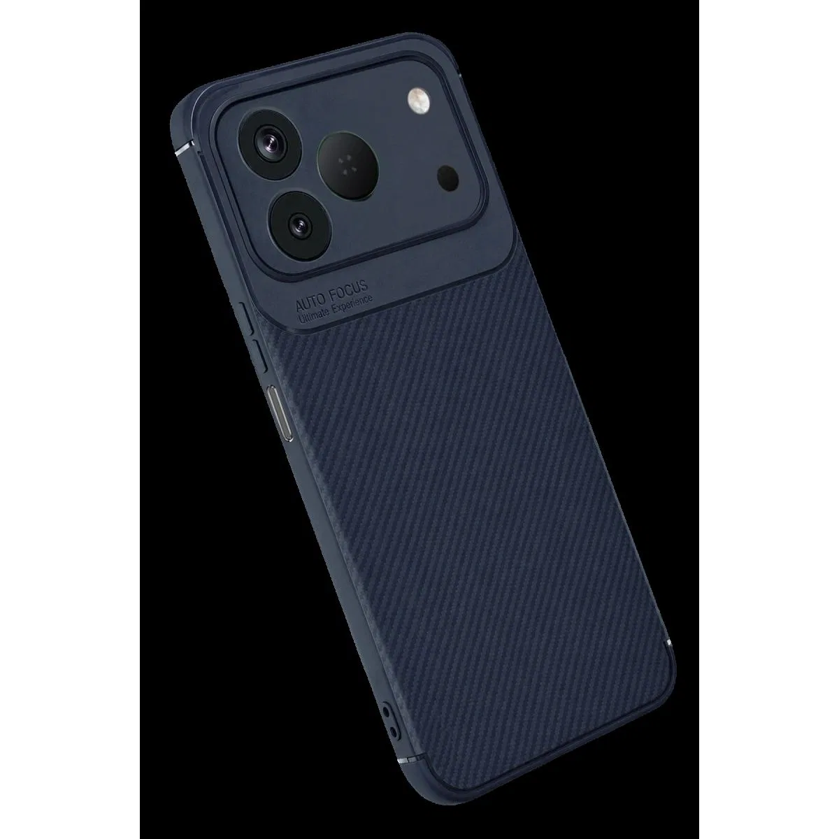 Newface Tecno Spark 50 4g Auto Focus Karbon Kapak - Lacivert görsel 2