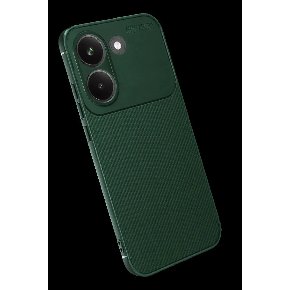 Xiaomi Poco X8 Pro Auto Focus Karbon Kapak - Koyu Yeşil görsel 2
