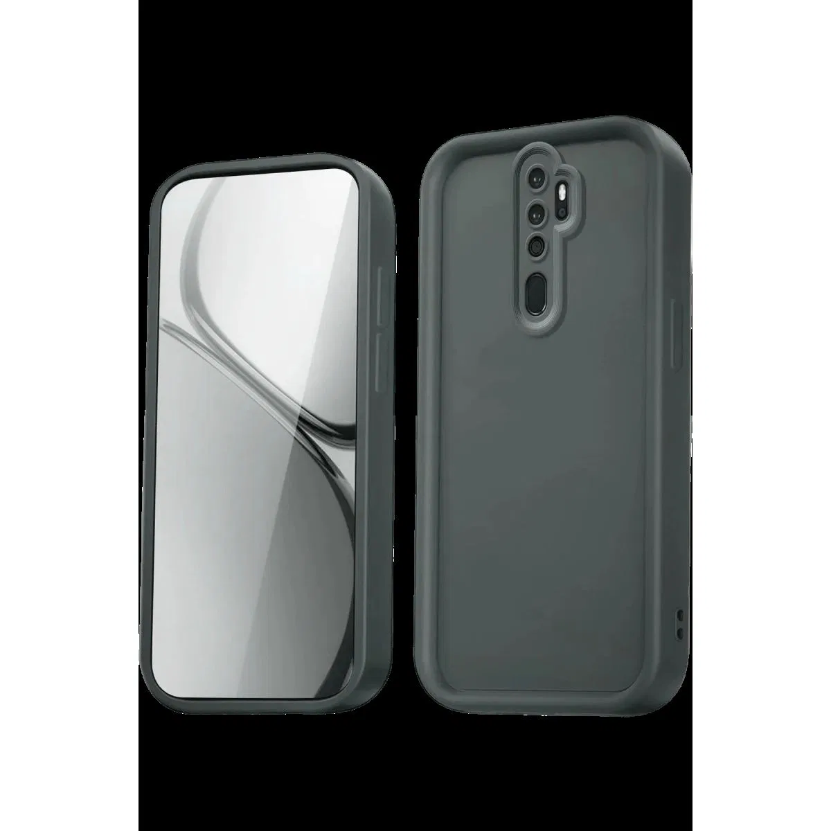 Xiaomi Redmi Note 8 Pro Kılıf Viera Silikon - Gri