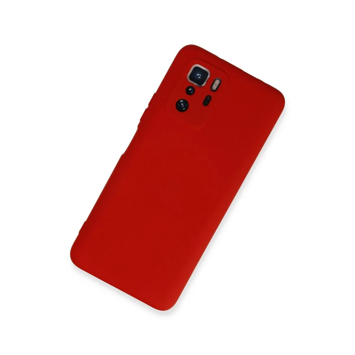 Xiaomi Poco X3 Gt Kılıf Nano İçi Kadife Silikon - Kırmızı görsel 2