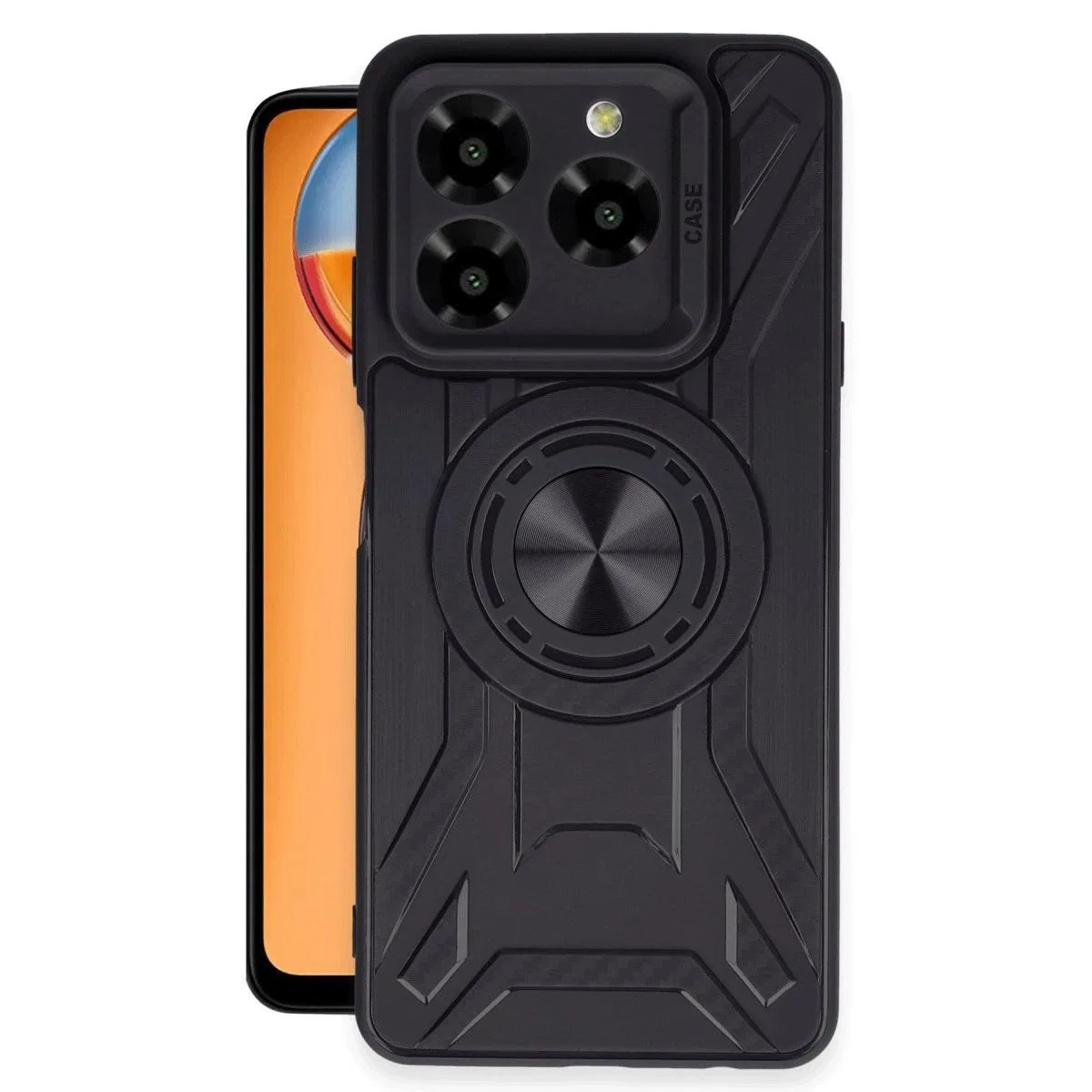 General Mobile Era 30 Kılıf Lincoln Silikon - Siyah