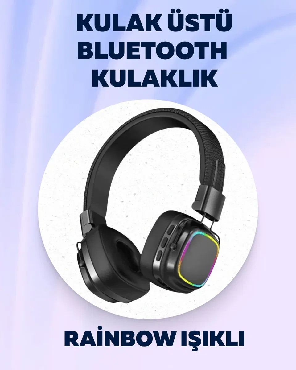 Yüksek Ses Kaliteli Kablosuz Kulak Üstü Kulaklık – BT 5. 3