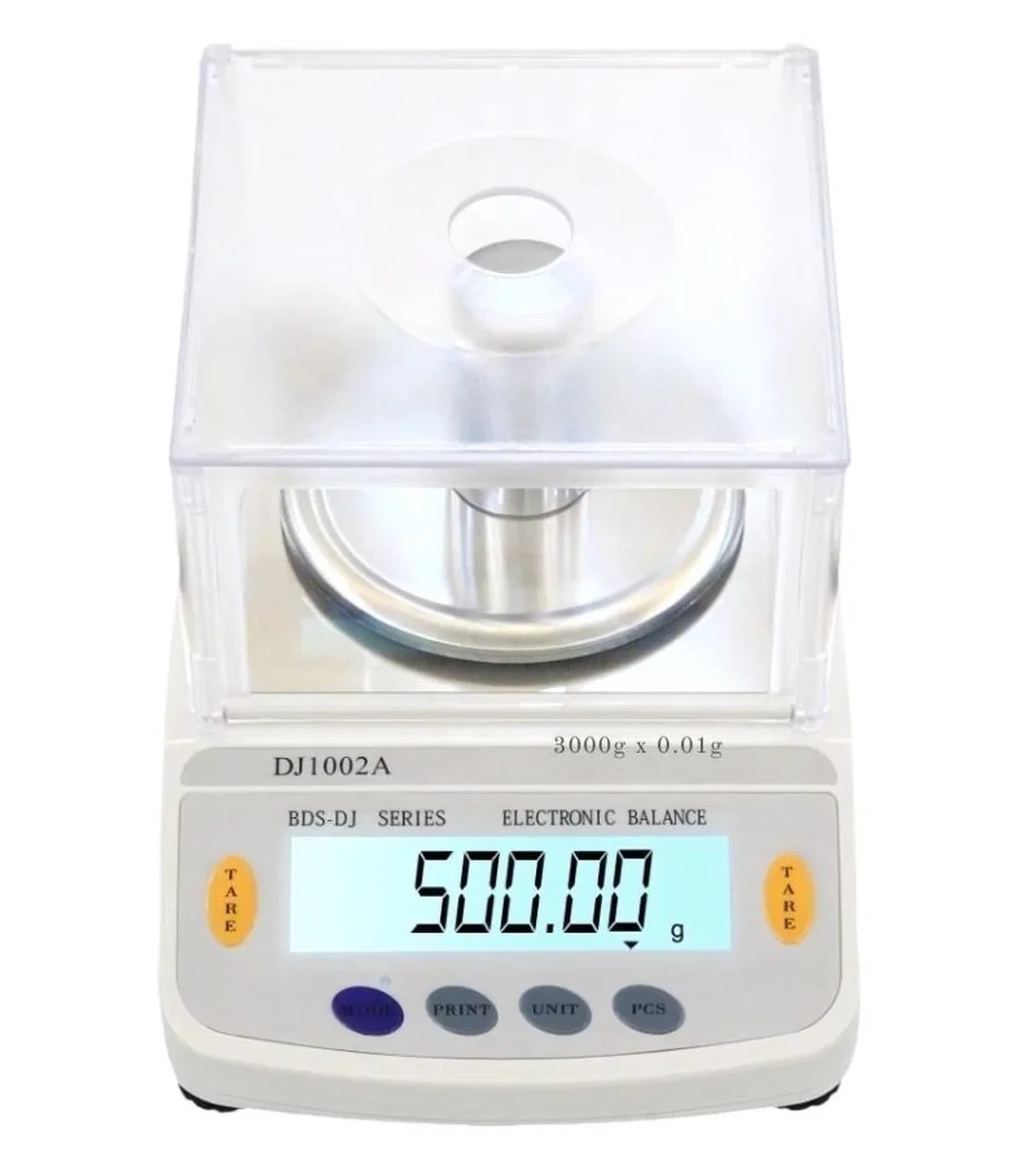 Dj602a Kefeli Hassas Terazi 3000 G Kapasiteli, 0. 01 G Hassasiyetle Profesyonel Ölçüm görsel 4