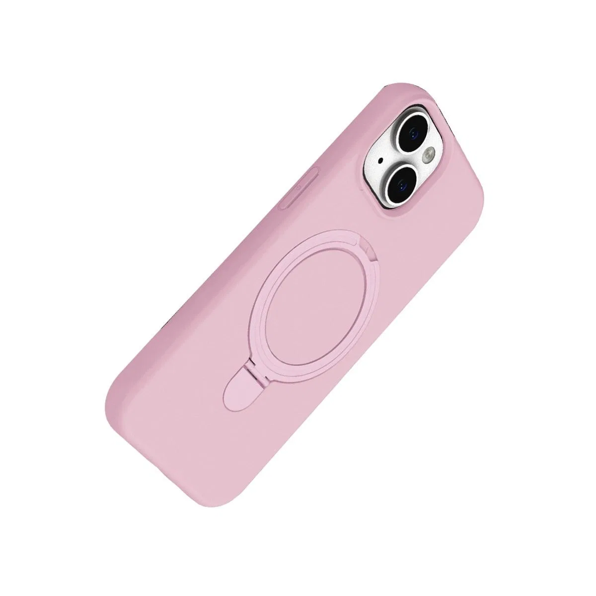 Apple İphone 14 Regal Magsafe Standlı Kapak - Açık Pembe görsel 3