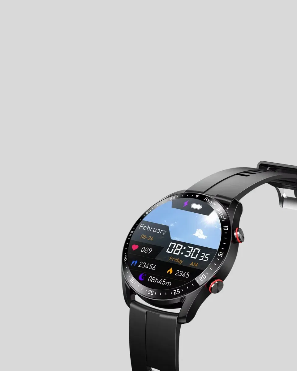 Akıllı Saat Yeni Model Sesli Asistan Bildirim Görme Bluetooth Bağlantılı Müzik Dinleme görsel 5