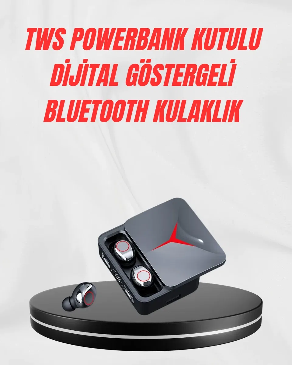 Şarj Kutulu Bluetooth 5. 3 Kulaklık – Hızlı Eşleşme ve Net Görüşme Kalitesi