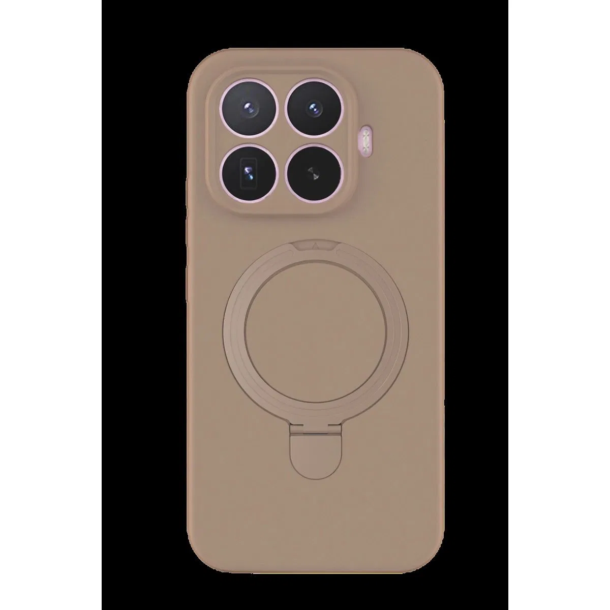 Newface Xiaomi Mi 17t Regal Magsafe Standlı Kapak - Çöl Titanyum görsel 3