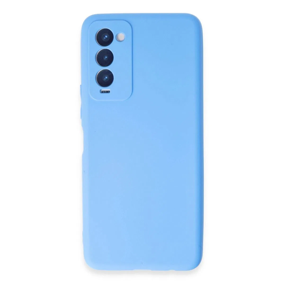 Tecno Camon 18 Kılıf First Silikon - Mavi görsel 2