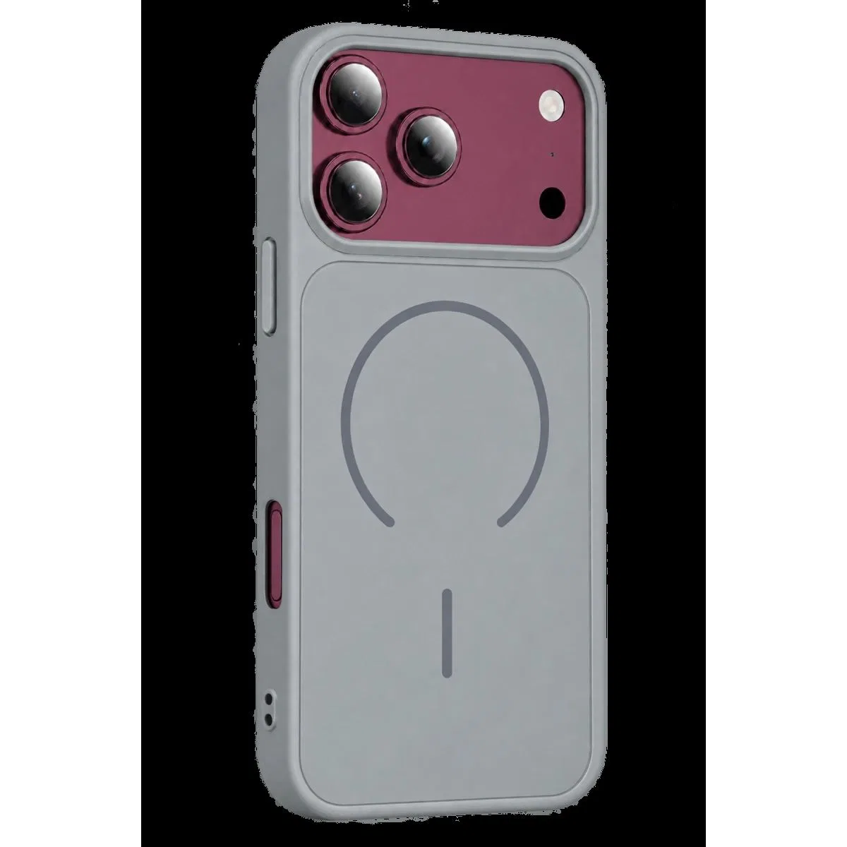 Apple İphone 18 Pro Azus Magsafe Kapak - Gri